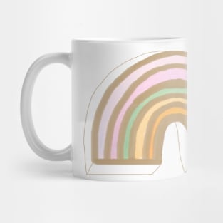 Rainbow No. 10 - delicate golden jewel Mug